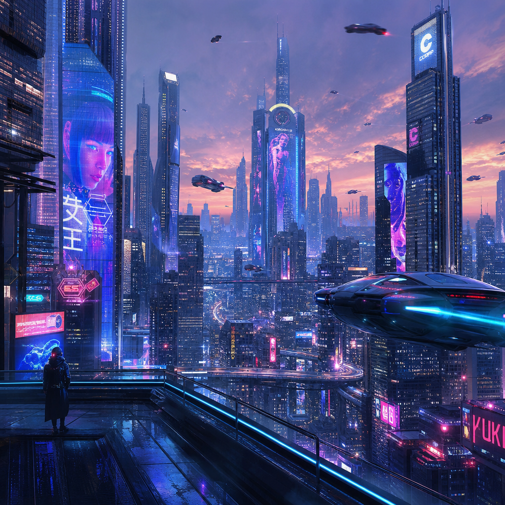 Futuristic 30 plus AI providers configuration visual